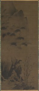 Bamboo in Rain, Bamboo in Wind, 1500-luvun alku. tekijältä Genga