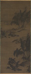 Bamboo in Wind, 1500-luvun alku. tekijältä Genga