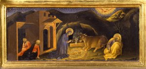 Syntymä (Predella of the Adoration of the Muns, Pala Strozzi)