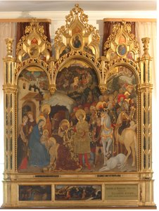 The Adoration of the Magi, noin 1420 tekijältä Gentile da Fabriano