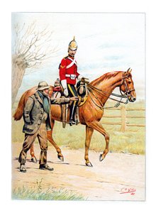 1st Royal Dragons, 1890.