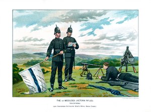1. Middlesex Victoria -kiväärit, 1890.