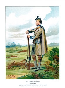 The London Scottish, 1890.