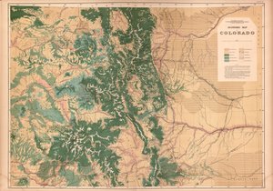 Coloradon ja osien viereisen alueen geologinen ja maantieteellinen atlas,