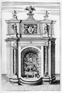 Suihkulähteen suunnittelu, 1664