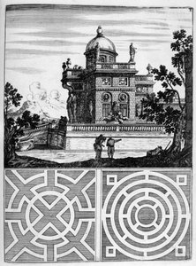 Talo- ja puutarhasuunnittelu, 1664 tekijältä Georg Andreas Bockler