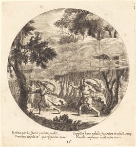 Jupiter ja Io tekijältä Georg Andreas Wolfgang the Elder
