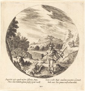 Mercury tappaa Argusin tekijältä Georg Andreas Wolfgang the Elder