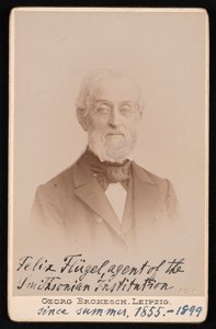 Felix Flugelin muotokuva 1820-1904, 1894. tekijältä Georg Conrad Adolph Brokesch