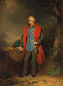 Kenttämarsalkka kreivi Johann Joseph Wenzel Radetzky, Radetzin kreivi, muotokuva koko pituudelta