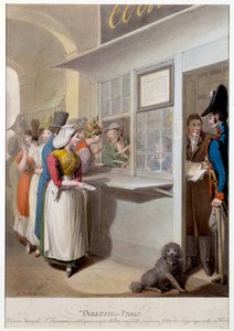 George Emanuel Opitzin (1775-1841) kuninkaallisen palatsin litografian julkinen kirjoittaja 1800-luvun Pariisi, Musee Carnavalet tekijältä Georg Emanuel Opitz