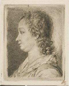 Madame Schmidt (taiteilijan vaimo) tekijältä Georg Friedrich Schmidt