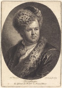 Johann Melchior Dinglinger tekijältä Georg Friedrich Schmidt after Antoine Pesne