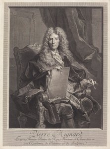 Pierre Mignard tekijältä Georg Friedrich Schmidt after Hyacinthe Rigaud