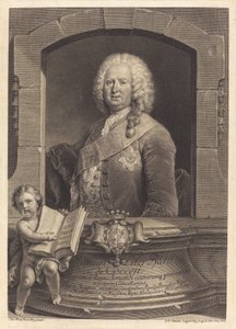 Samuel Liber Baro de Cocceji tekijältä Georg Friedrich Schmidt after Jean Pesne