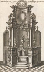 Suunnittelu monumentaalialttarille, levy c 