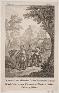 Kuvitus Don Quijotelle tekijältä Georg Haas