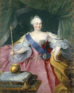 Keisarinna Elisabetin muotokuva 1709-1762, 1750-luku