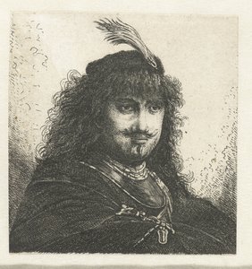 Omakuva (?) umpinainen lippalakki ja madallettu sapeli tekijältä Georg Leopold Hertel