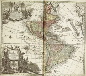Amerikan kartta, 1744