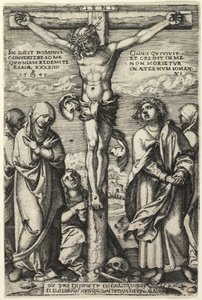 Ristiinnaulitseminen tekijältä Georg Pencz