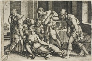 Lucretian kuolema tekijältä Georg Pencz