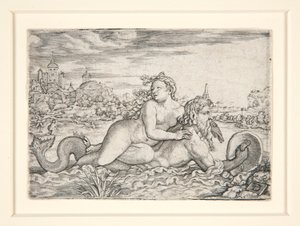 Merihirviön sieppaama neiti tekijältä Georg Pencz