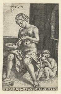 Gust (Gustus) Gvstvs simia nos svperat gvstv (títol a l