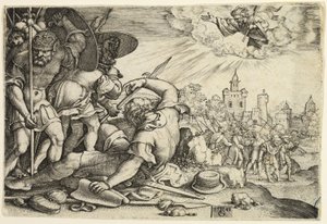 Pyhän Paavalin kääntymys tekijältä Georg Pencz