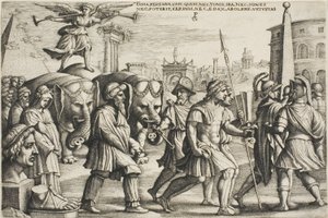 The Triumph of Fame, levy kolme Petrarchin voitoista tekijältä Georg Pencz