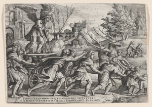 The Triumph of Time on Fame, Petrarkan voitoista.