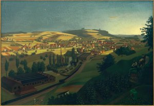 G. Scholz, Ansicht von Grötzingen