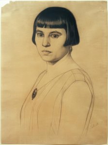 G.Scholz, muotokuva Elisabeth Scholzista