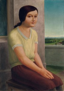 Istuva tyttö; Istuva tyttö, 1927
