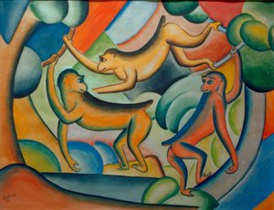 Tanzende Affen