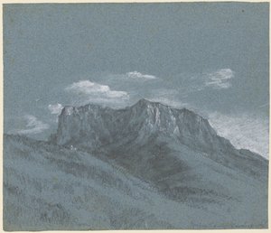 Rauschberg, n. 1800. tekijältä Georg von Dillis