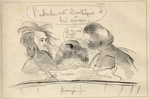 Absoluutti on identtinen filosofiasta keskustelevien Franz Lisztin, Madame d