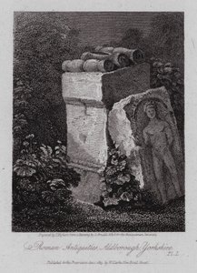 Roman antiikki, Aldborough, Yorkshire (kaiverrus) tekijältä George (after) Arnald