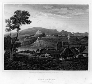 Warkin linna, Northumberland (kaiverrus)