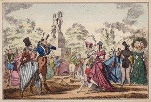 Monstrosities of 1822 (värillinen kaiverrus)