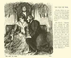 Tapa koskia (kaiverrus) tekijältä George (after) Du Maurier