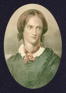 Charlotte Bronte, englantilainen kirjailija (värikaiverrus) tekijältä George (after) Richmond