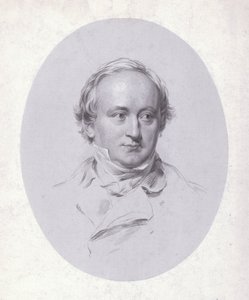 Christian Karl Josias von Bunsen, saksalainen diplomaatti ja tutkija (kaiverrus) tekijältä George (after) Richmond
