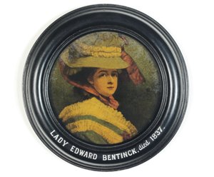 Elizabeth Cumberland, Lady Edward Bentinck (väri litho)