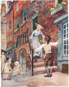 Sally in Our Alley, kuvitus "Kuvalaulukirjasta", 1910