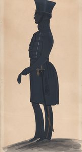 Eversti H.J. Daniell, täyspitkä vasemmalla, 1827-44. tekijältä George Angelo Crowhurst