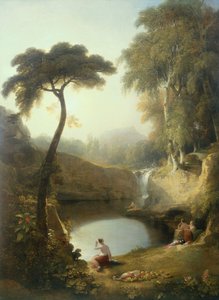 Narcissus and Echo (öljy)