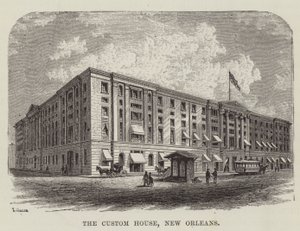 Custom House, New Orleans tekijältä George Augustus Sala