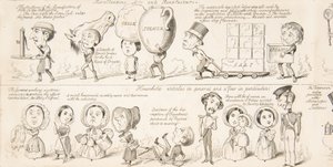 Suuri näyttely Wot is to Be, kaikkien kansojen teollisuuden todennäköisiä tuloksia vuonna 1850. tekijältä George Augustus Sala