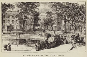 Washington Square ja Fifth Avenue tekijältä George Augustus Sala